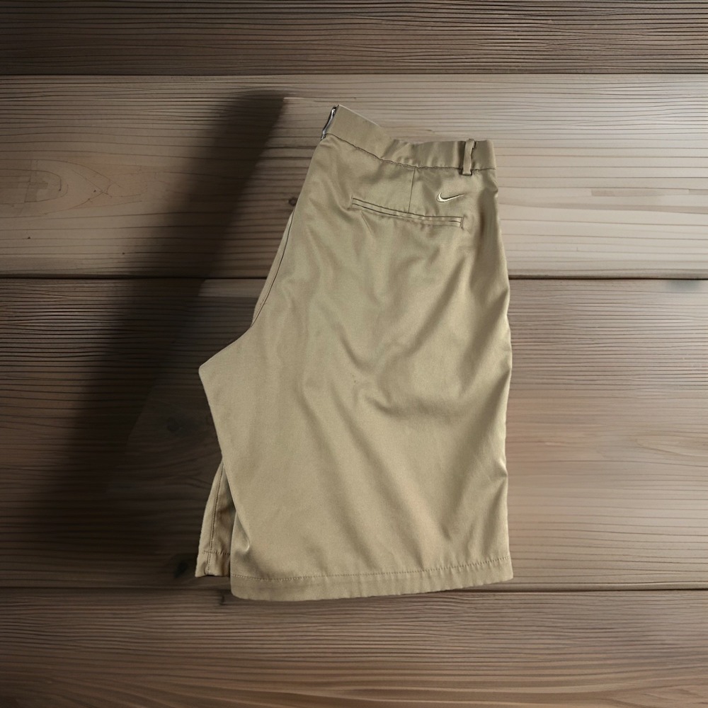 Nike Golf Dri-FIT Shorts Men's 36 Khaki Tan Performance Standard Fit